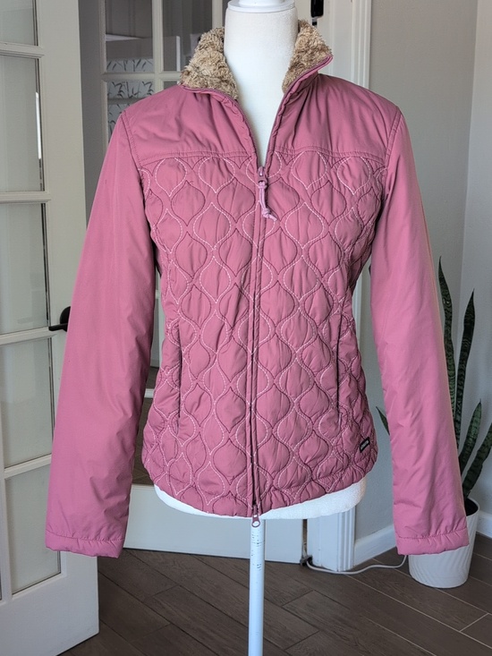 Athleta Jackets & Blazers - Athleta Women's Pink Quilted Jacket Dusty Rose Size XS